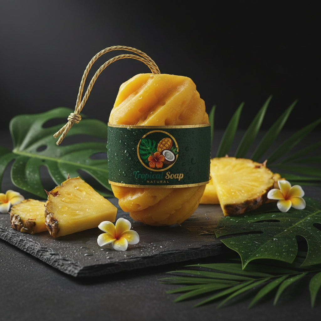 Savon ananas - ardoise