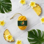 Savon ananas - flat lay