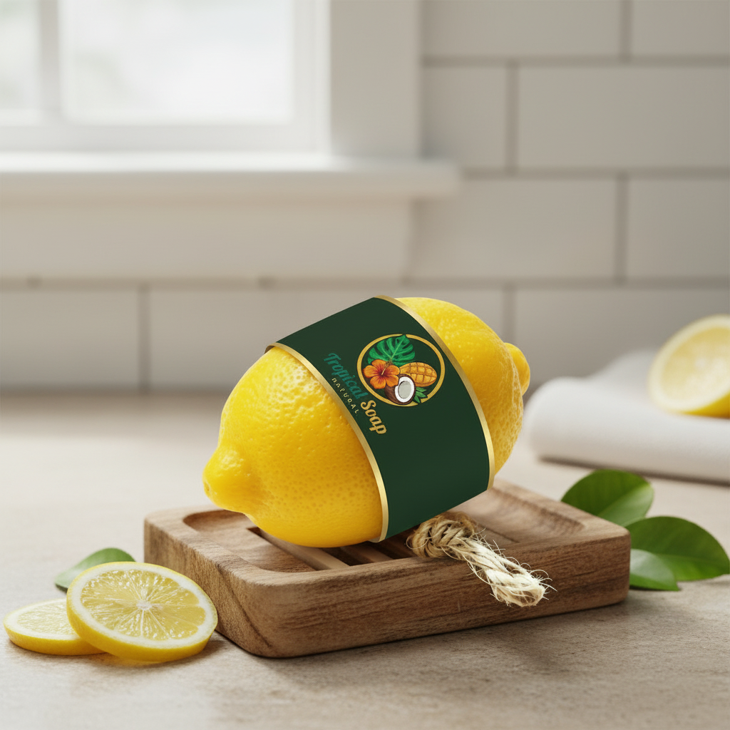 Savon citron - bac savon