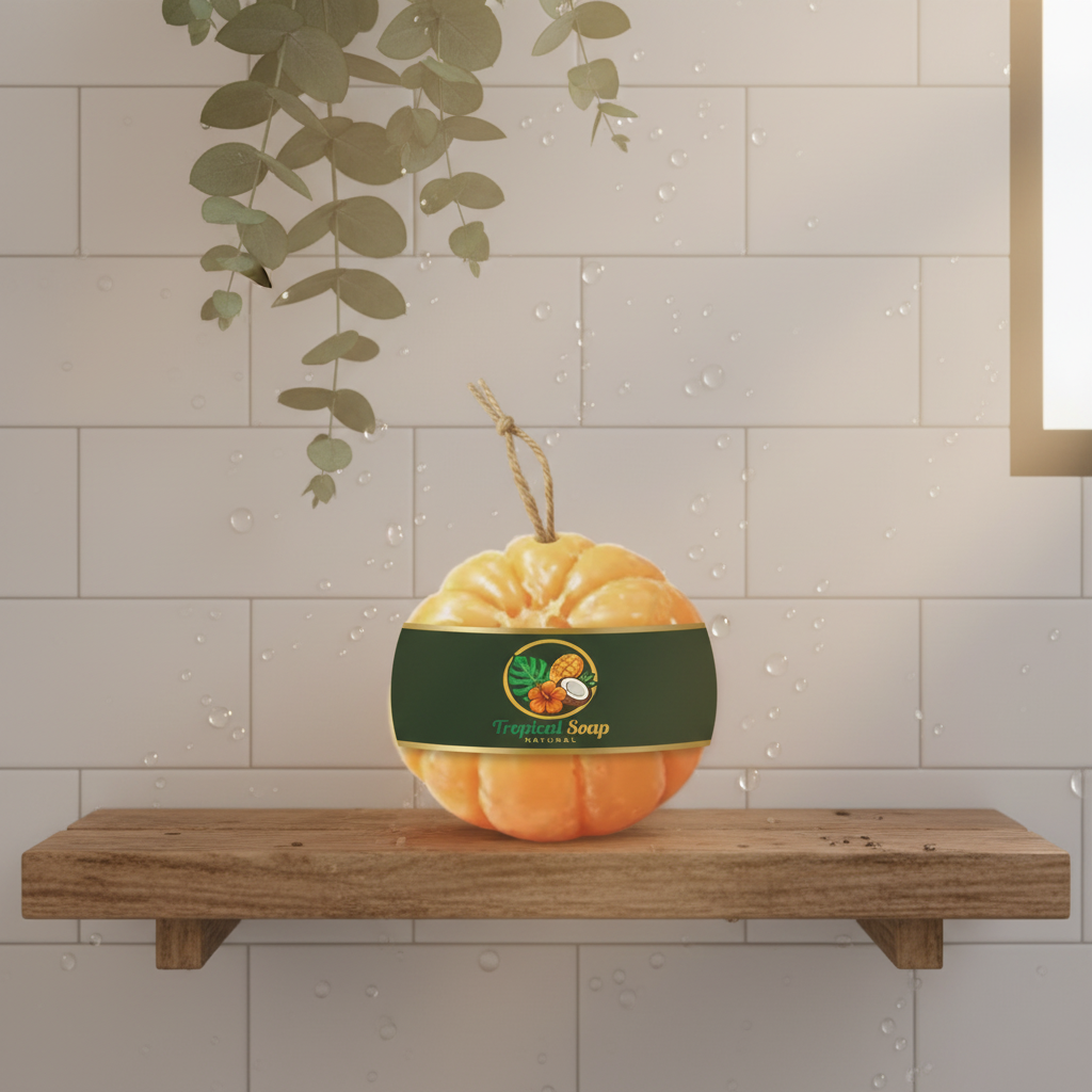 Savon mandarine - douche