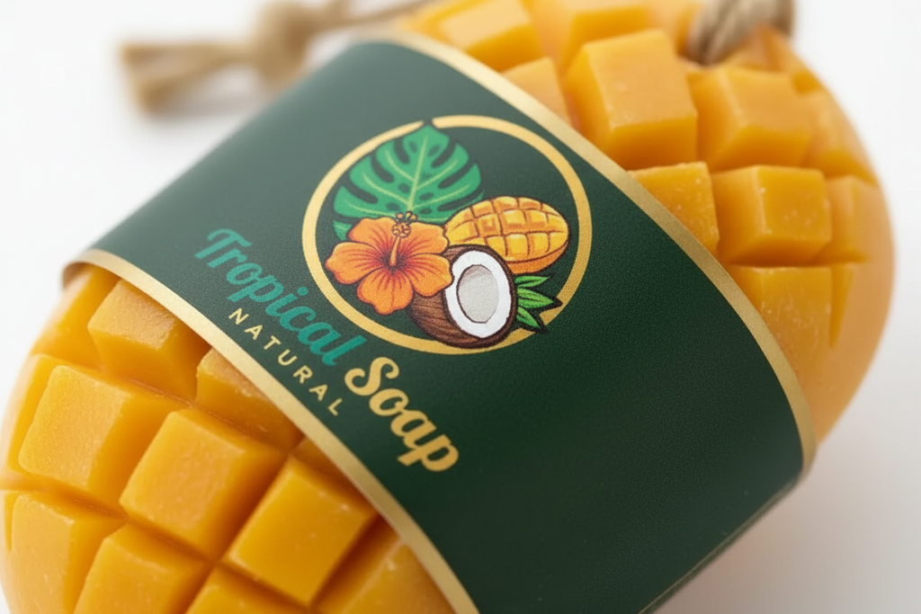 Savon Mangue - Macro